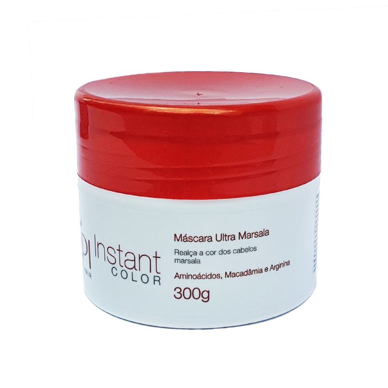 Máscara Tonalizante 250g Pigmentante Ativadora de Tons Cabelo Red Vermelho