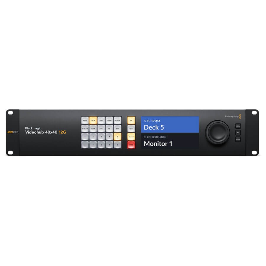Blackmagic Videohub 40x40 12G - Broadcast Video SP
