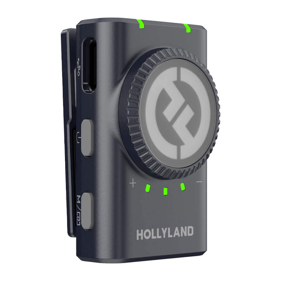Microfone De Lapela Sem Fio Hollyland Lark M2 Duo Lightning