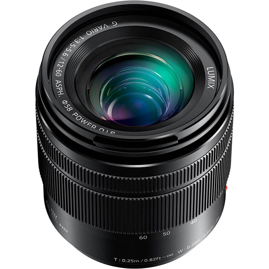 Lente Panasonic Lumix G Vario 12-60mm f/3.5-5.6 ASPH. POWER O.I.S.