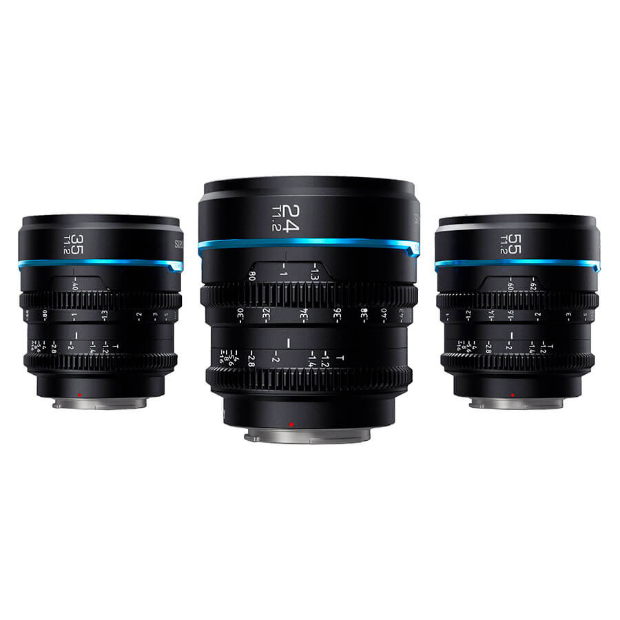 超美品 SIRUI Night Walker 24/35/55 Sony E Buy - SIRUI Nightwalker 24/35/55mm T1.2 - E Mount (MS-3SEB)