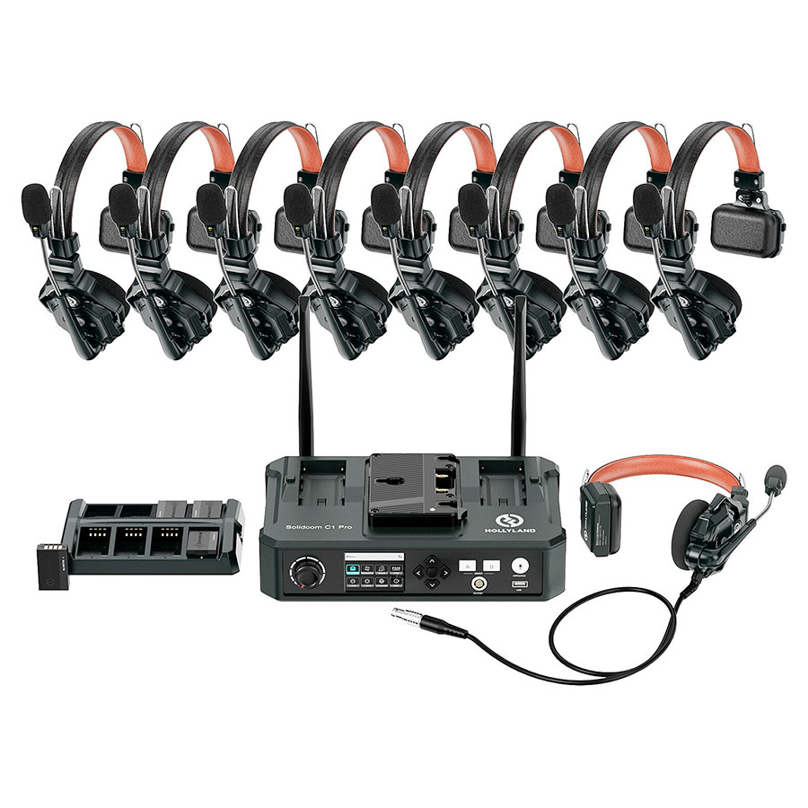 Intercomunicador Hollyland Solidcom C1 Pro-Hub8S (1.9 GHz