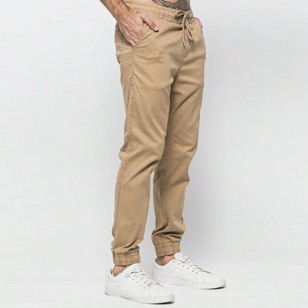 Sale calça jeans masculina bege Free Shipping