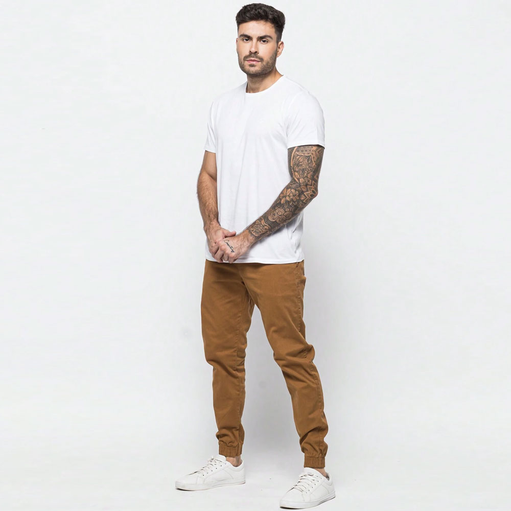 Sarja Masculina Calca Caramelo Masculina Top Calça Jogger
