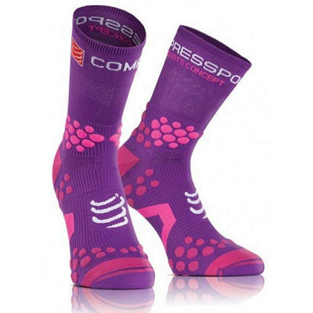 MEIA COMPRESSPORT TRAIL - ROXA - Runfor Store | Tudo para sua corrida!