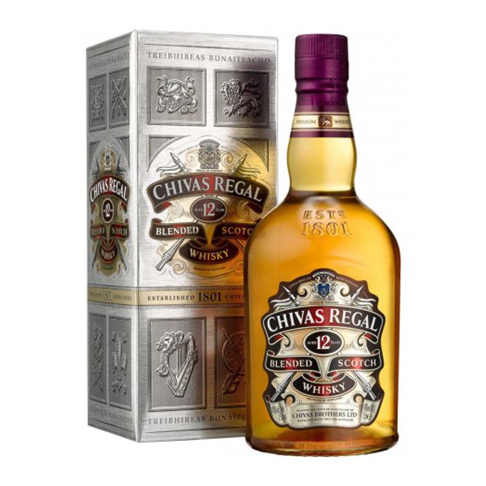 Whisky Chivas Regal 12 Anos - Vinhos, Espumantes, Whisky, Vodkas e Bebidas  para Eventos em Geral