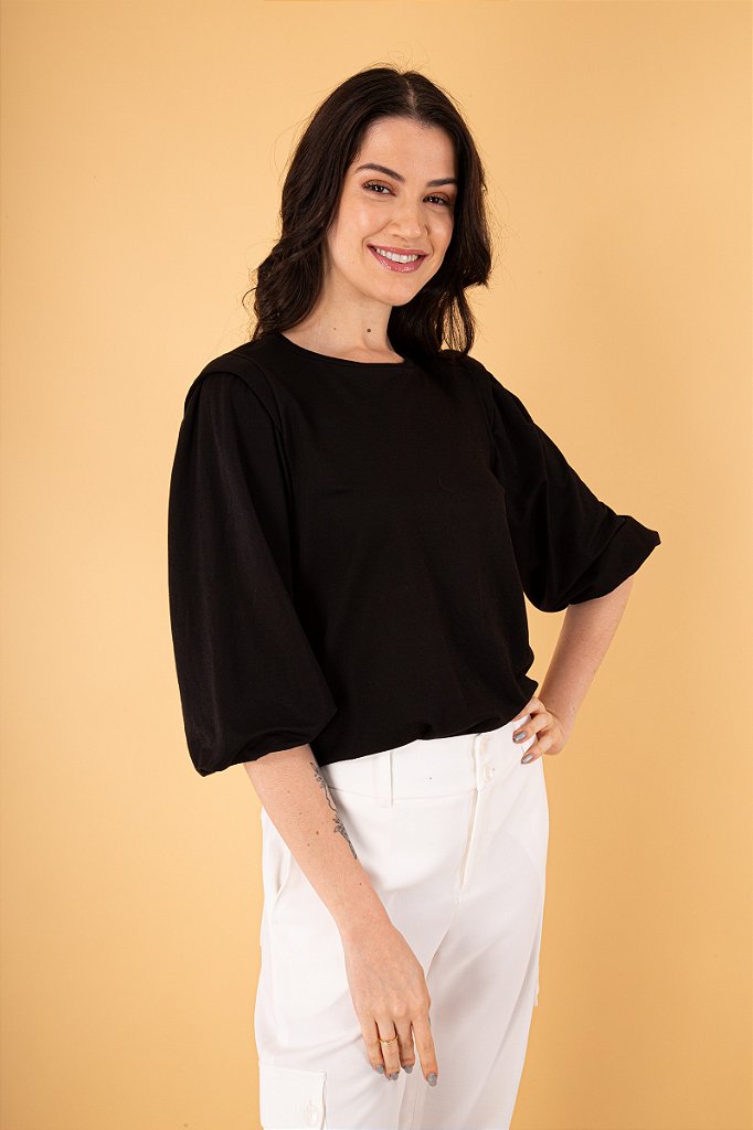 Cropped Celine Preto, Blusa Feminina Celine Usado 91482274