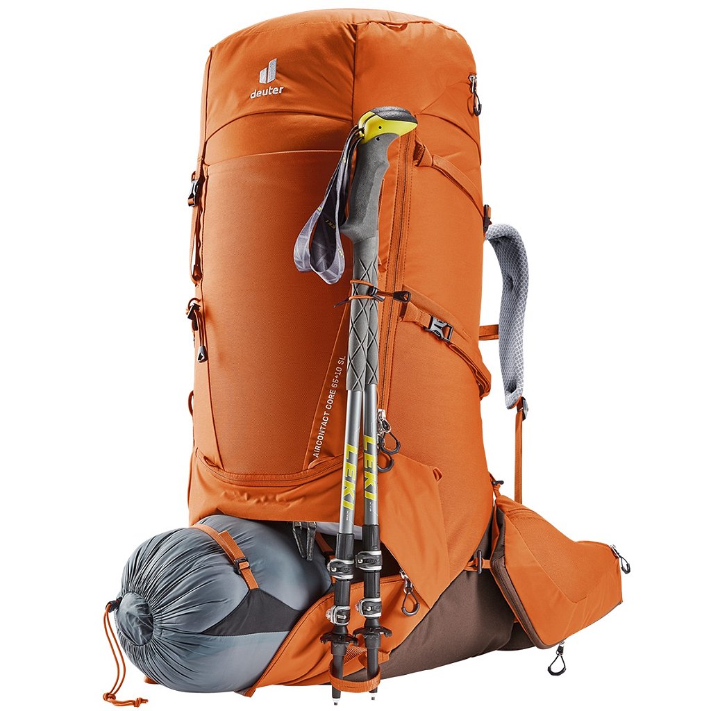 Mochila Aircontact Core 65+10 Litros SL Deuter - Extreme Outdoor