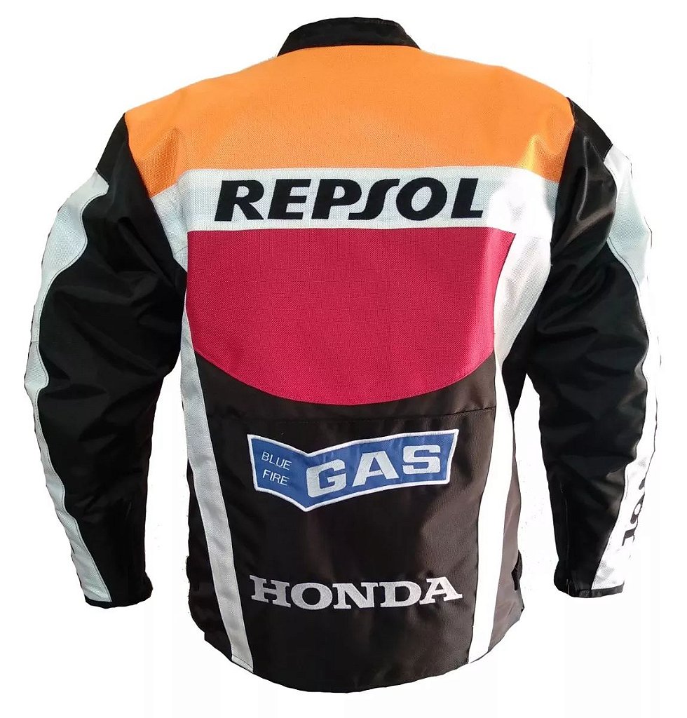 jaqueta de motoqueiro da honda