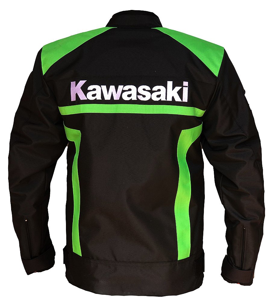 Jaqueta Kawasaki Impermeável - Sparta Motors Comércio de Jaquetas, coletes  e Acessórios para Motociclistas