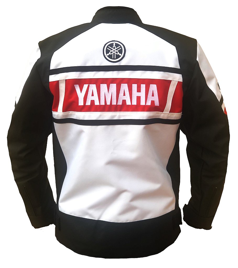 Jaqueta Yamaha Branca Impermeável - Sparta Motors Comércio de Jaquetas,  coletes e Acessórios para Motociclistas
