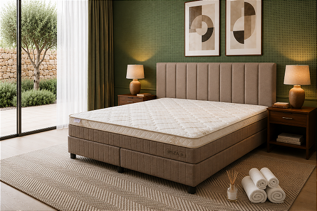 Colchão com Box Ibiza Graphene Me HSS King 193x203 cm – colchão de 32 cm