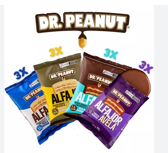 Alfajor Avelã (55g) - Dr Peanut - Categorias Menu, Proteínas