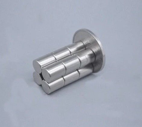 Imã De Neodímio Cilindro 8mm x 8mm - N42 - Super Magnet
