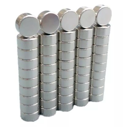 Imã De Neodímio Disco 8mm x 4mm - Super Magnet ® - Equipamentos