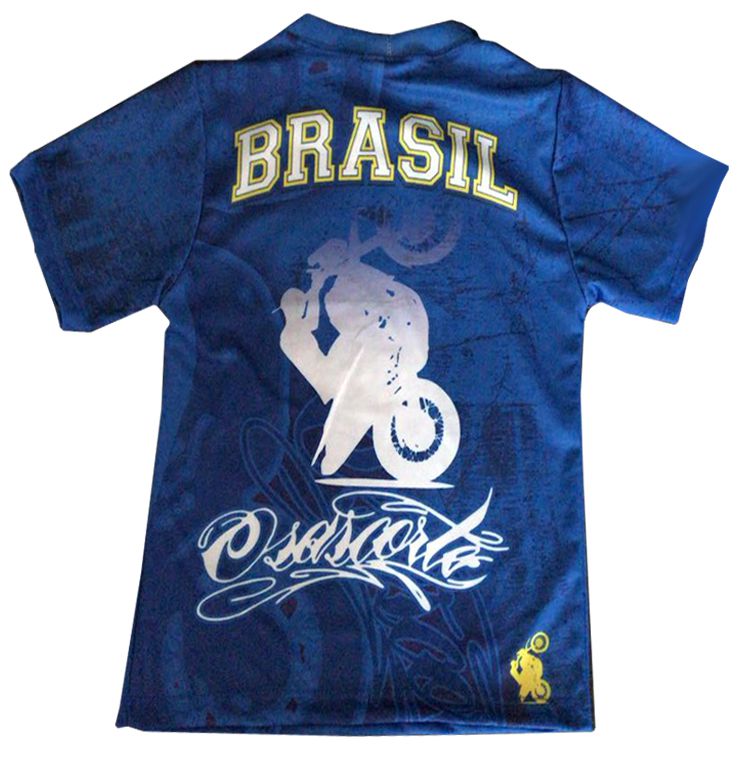 Camiseta Brasil Azul. Camisa camiseta do Brasil I