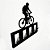 Porta Chaves De Parede Ciclista Mountain Bike - Imagem 2