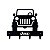Porta Chaves De Parede Jeep em Ferro - Imagem 1