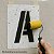 Stencil Alfabeto A a Z em Poliestireno - Imagem 2