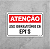 Placa de Sinalização Uso Obrigatório de EPI`s - Imagem 2