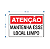 Placa de Sinalização – Atenção: Mantenha Esse Local Limpo - Imagem 3