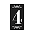 Placa Numerada de Acrílico para Apartamento - Imagem 10