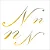 Stencil Manuscrito N - 14x14cm - Imagem 2