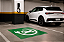 Molde Vazado Stencil Carro Elétrico Para Pintura de Vaga de Estacionamento - Imagem 2