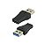 Adaptador USB-A 3.0 Macho para USB-C Fêmea | Alta Velocidade 5Gbps para PCs e Carregadores - Imagem 1