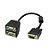 Cabo Divisor Y VGA 1 Macho x 2 Fêmea para Duplicar (Espelhar) Imagem em 2 Monitores - Imagem 1