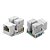 KEYSTONE RJ45 BRANCO CAT5E - Imagem 1