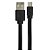 CABO USB A MACHO X USB TIPO C 5GB 1,20M PRETO - Imagem 1