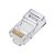 CONECTOR RJ45 MACHO 8x8 CAT5E - Imagem 1