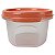 Tupperware Modular Redondo 1 Laranja 200ml - Imagem 1