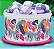 Tupperware Pote Master Flamingo Tropical 1,5 litro - Imagem 1