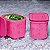 Tupperware Freezer Line 1,1 litro Rosa Pink 2 peças - Imagem 2