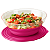 Tupperware Tigela Elegância 3,2 litros Rosa - Imagem 1