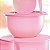 Tupperware Tigela Murano 4,3 litros Rosa Quartzo - Imagem 2