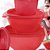 Tupperware Tigela Sensação 1,2 litro Vermelha - Imagem 1