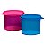 Tupperware Kit Redondinha 500ml Rosa e Azul - Imagem 1