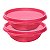 Tupperware Pragelinha 150ml Flamingo 2 peças - Imagem 1