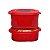 Tupperware Cristalwave Quadrada Vermelho 2 peças - Imagem 1