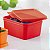 Tupperware Basic Line 500ml Vermelho - Imagem 1