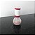 Tupperware Moedor de Pimenta e Sal Grosso Allegra 210ml Branco e Vermelho - Imagem 3