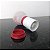 Tupperware Moedor de Pimenta e Sal Grosso Allegra 210ml Branco e Vermelho - Imagem 2