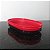 Tupperware Travessa Oval Actualité 2 litros Vermelho e Preto - Imagem 5