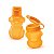 Tupperware Eco Kids Macaco 350ml + Porta Snack Kids 300ml Kit 2 Peças Laranja - Imagem 1