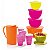 Tupperware BEA 05-2017 Murano Colorido 10 Peças Nível 3 - Imagem 1