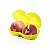 Tupperware Porta Frutas Amarelo Neon - Imagem 1