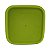 Tupperware Potinho Forma Gourmet 80ml Kit 8 peças Verde - Imagem 3